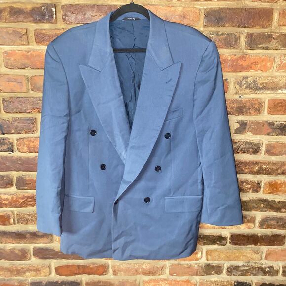 Gian Giacomo Soleri Cassara's Italian Wool Sports Coat Blazer Jacket Men's 40R - Picture 1 of 10